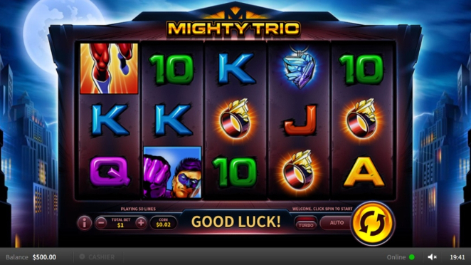Mighty Trio fun88 lotto 1